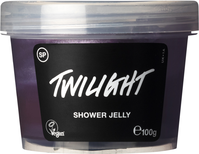 Sprchové želé Twilight, se kterým se večerní koupel promění v nekonečnou zábavu. Cena 195 Kč, prodává Lush.
