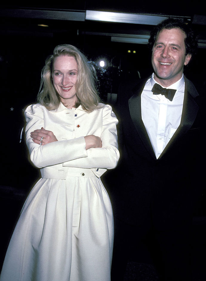 Meryl Streep a její manžel Donald Gummer na oslavě čtvrtého výročí od otevření Kennedy Center Honors.
