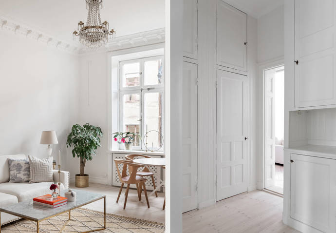 Galerie: Elegantní stockholmský byt Galerie: Elegantní stockholmský byt