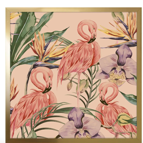 Nástěnná dekorace „Subdued Tropic No 4”, 53 x 3 x 53 cm, 649 Kč Nástěnná dekorace „Subdued Tropic No 4”, 53 x 3 x 53 cm, 649 Kč