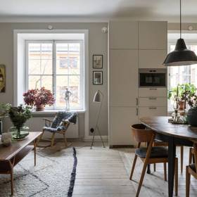Galerie: Osmdesátimetrový byt ve Stockholmu