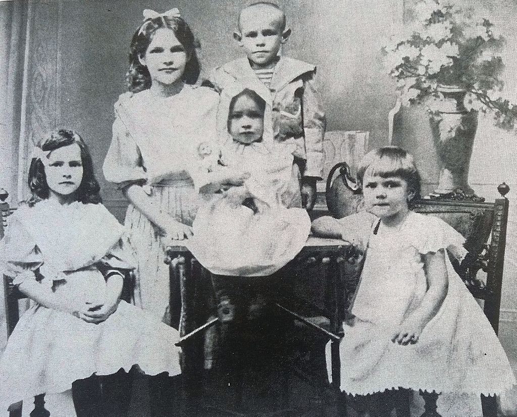 Anna Svobodová Letenská a sourozenci
