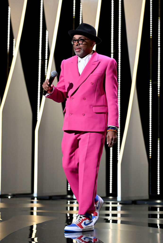 Spike Lee v obleku Louis Vuitton
