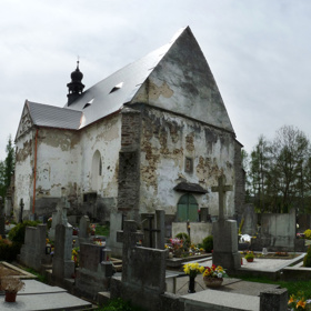 Kostel sv. Maří Magdaleny ve Velharticích.
