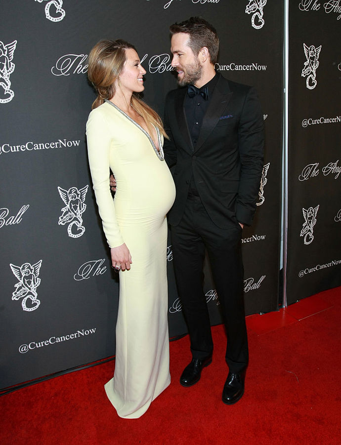 Na této fotce Blake Lively očekává jejich druhého potomka.
