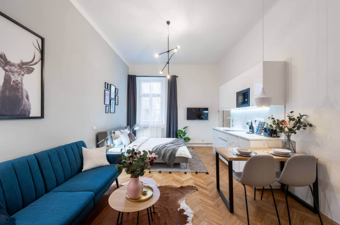 Galerie: Byt s jelenem