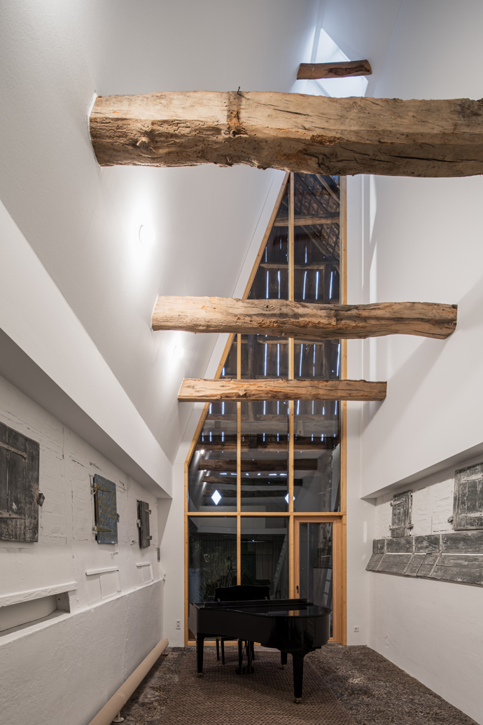 Galerie: Rekonstrukce německé hospodářské budovy Galerie: Rekonstrukce německé hospodářské budovy