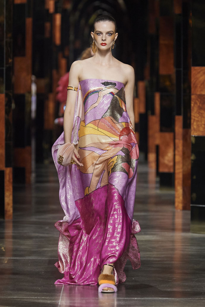 Ilustrace u Fendi Ilustrace u Fendi