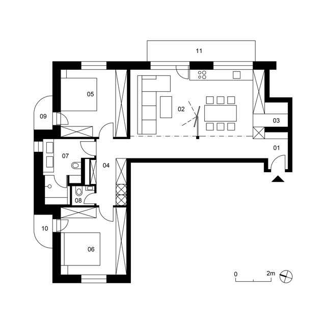 Jednoduchý, ležérní a prostorný – takový je moderní loft v Bratislavě