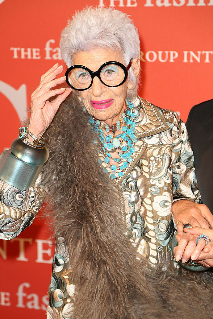 Osobitý styl Iris Apfel