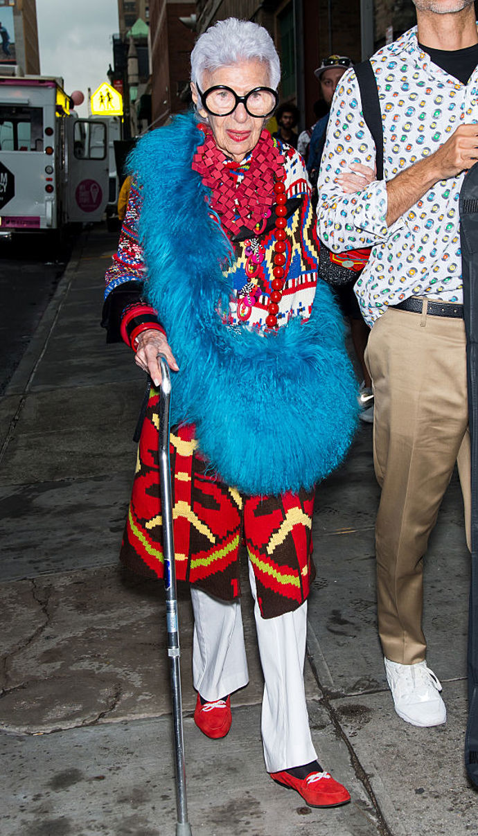 Osobitý styl Iris Apfel