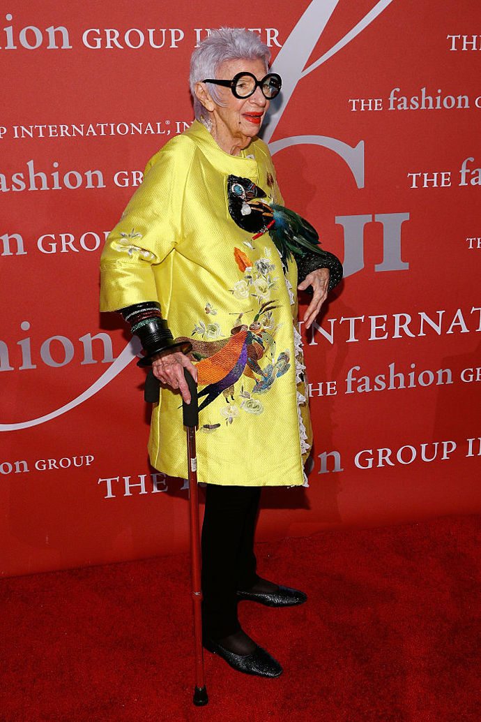 Osobitý styl Iris Apfel