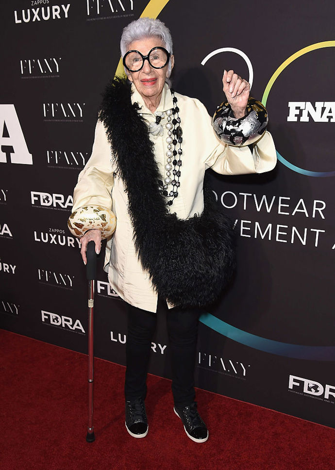 Osobitý styl Iris Apfel