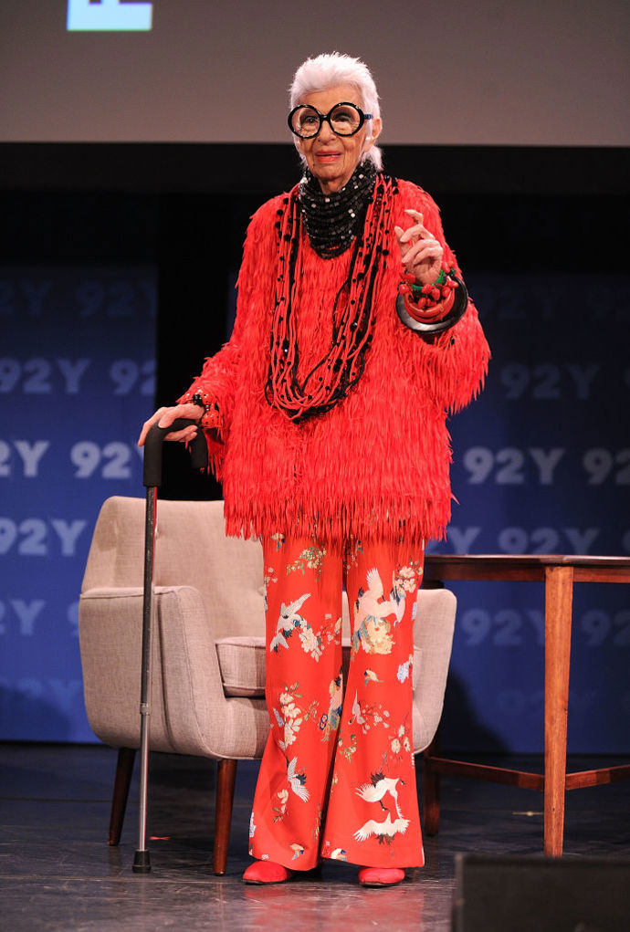 Osobitý styl Iris Apfel