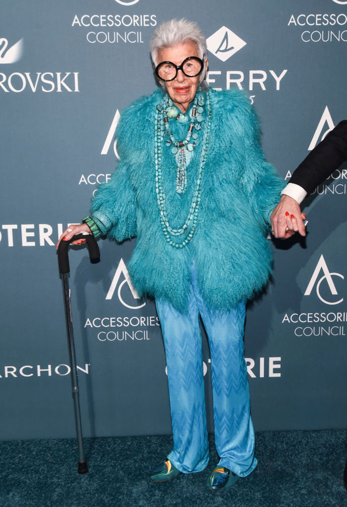 Osobitý styl Iris Apfel