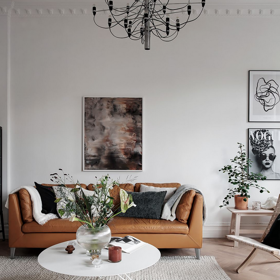 Galerie: Elegantní byt v Göteborgu