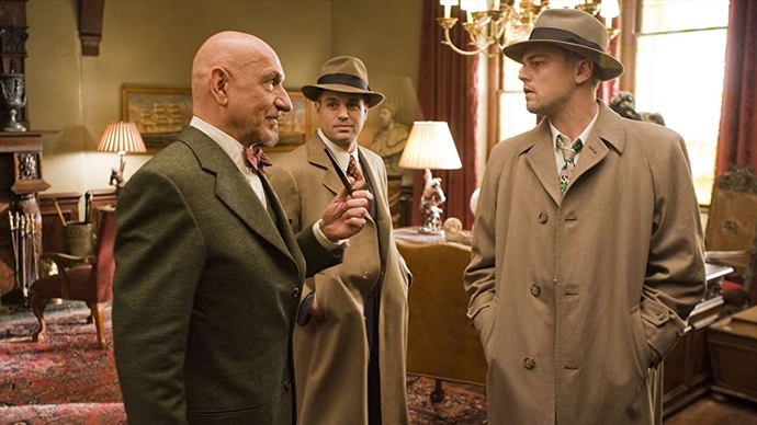 DiCaprio v roce 2010 s Markem Ruffalem v tajemném filmu Prokletý ostrov.
