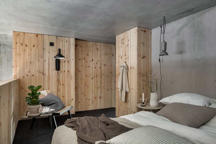 Galerie: Loft plný dřeva