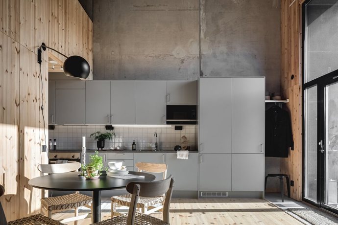 Galerie: Loft plný dřeva