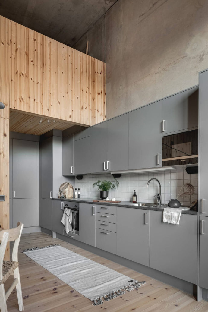 Galerie: Loft plný dřeva