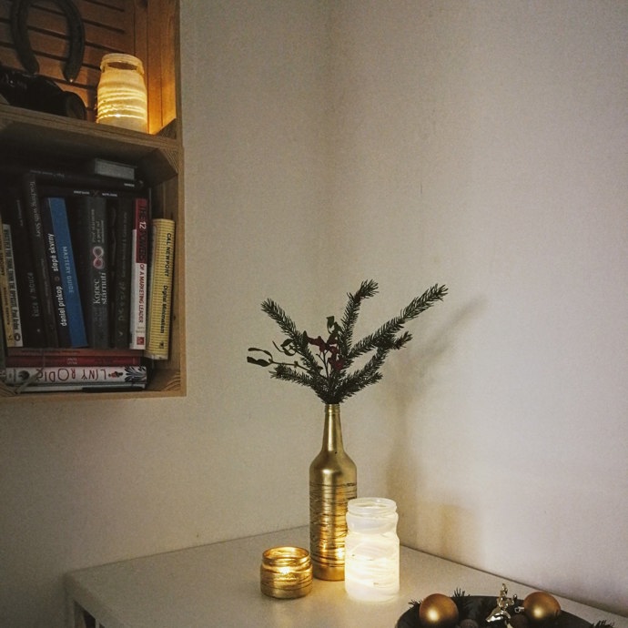 Galerie: DIY svícny ze starých sklenic Galerie: DIY svícny ze starých sklenic