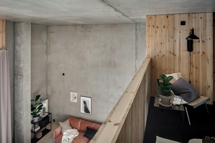 Galerie: Loft plný dřeva
