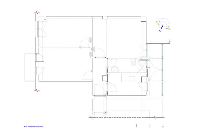 Hlavním problémem v tomto čtyřicetimetrovém bytě bylo nesnesitelné horko v letních měsících a nedostatečná cirkulace vzduchu. Šikovní architekti pro lékaře Jamieho a jeho psa vytvořili místo, kde si odpočinou za jakéhokoli počasí.
