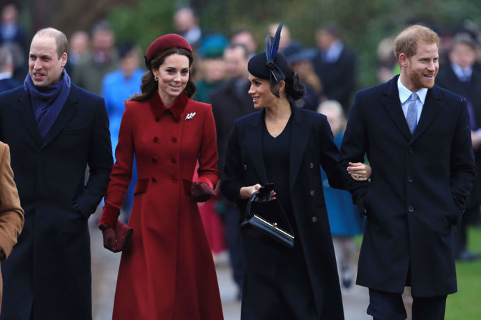 2017

V roce 2017 se vévodkyně z Cambridge poprvé seznámila s Meghan Markle, budoucí ženou prince Harryho. Britský tisk začal této čtveřici přezdívat „the Fab Four“.
