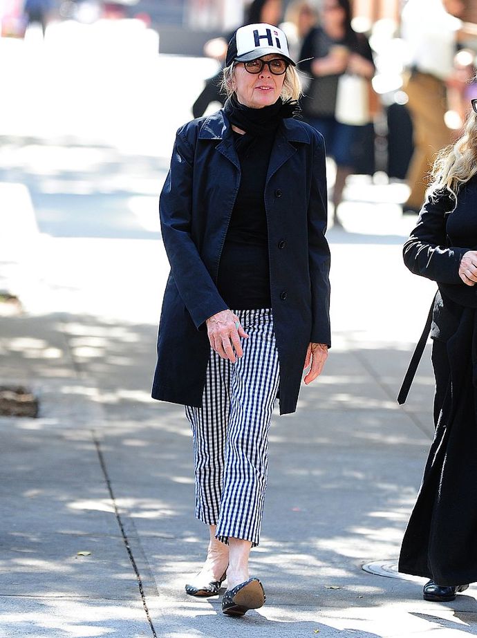 Pánský styl Diane Keaton, 2013
Pánský styl Diane Keaton, 2013