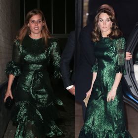 Na smaragdově zelené šaty od značky The Vampire‘s Wife poprvé vsadila princezna Beatrice, a to při příležitosti křtu knihy The Dior Sessions v říjnu 2019. O půlroku později je při návštěvě Guinness Storehouse's Gravity Baru v Dublinu oblékla také vévodkyně Kate.
