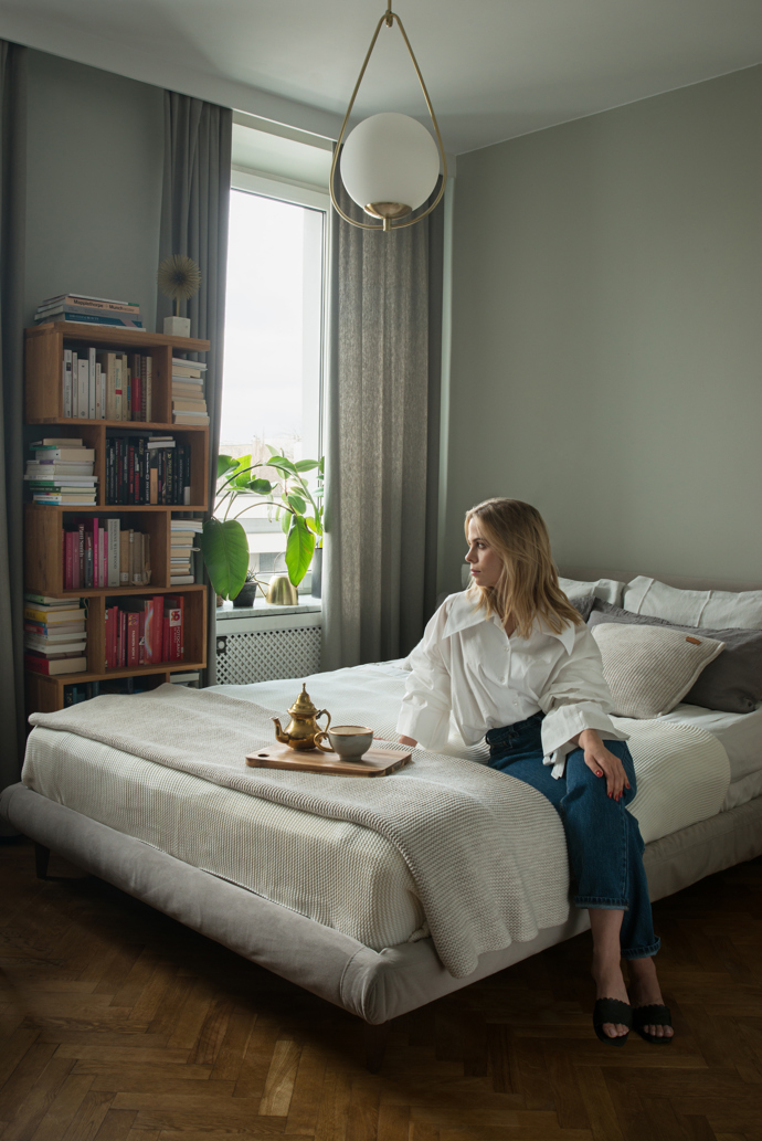 Magdalena Linke-Koszek ve Varšavě hledala půl roku vlastní bydlení. Chodila na spoustu prohlídek bytů, a nakonec našla ten pravý přímo pod nosem. 
