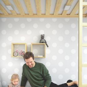 Z herny k vysněnému dětskému pokoji: Jak designérka proměnila tmavou místnost v dětský ráj.
