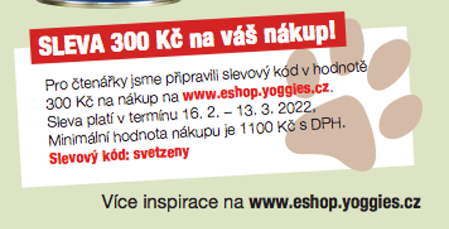 Sleva na nákup Yoggies