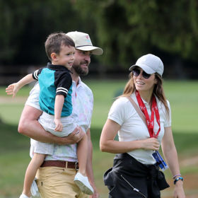 Justin Timberlake a Jessica Biel se synem
