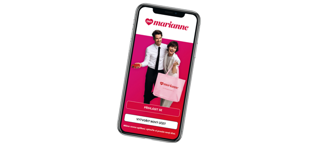 Mobilní aplikace Dny Marianne