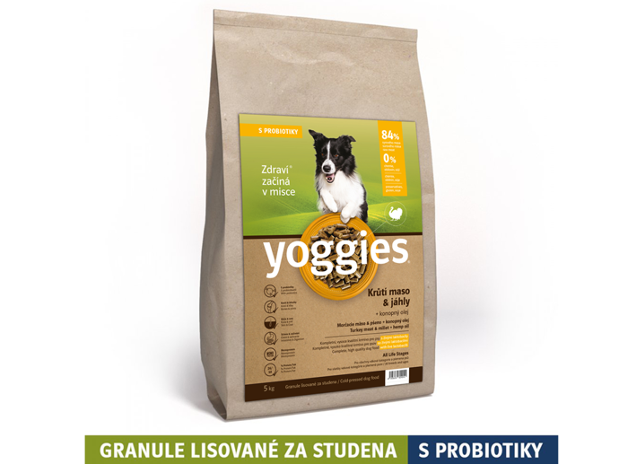 Krmivo od české značky YOGGIES je čisté, 100% bez chemie. Malá ochutnávka zde.