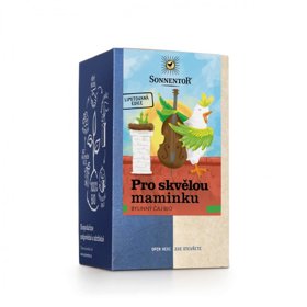 Dopřejte mamince šálek výborné bylinné směsi, ve které ucítí citronové a květinové tóny, které potěší její srdce i duši.
