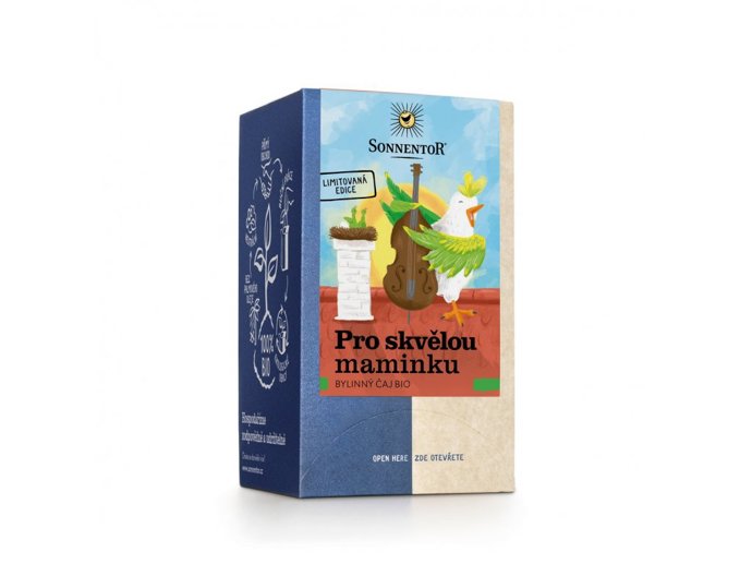 Dopřejte mamince šálek výborné bylinné směsi, ve které ucítí citronové a květinové tóny, které potěší její srdce i duši.
Dopřejte mamince šálek výborné bylinné směsi, ve které ucítí citronové a květinové tóny, které potěší její srdce i duši.