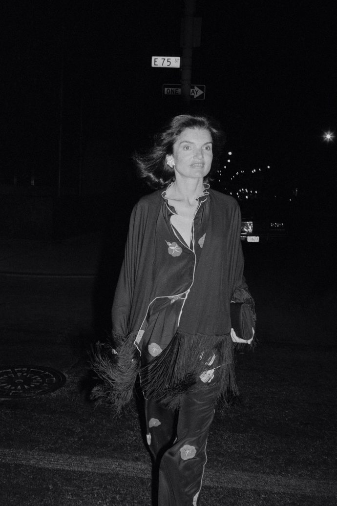 1960

Jackie Kennedy se nebála ani pyžamového kompletu. 
