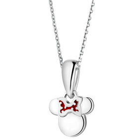 Stříbrný přívěsek se smaltem - Minnie Mouse, 640 Kč
