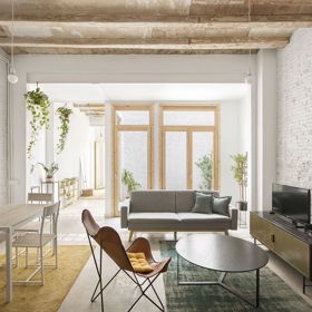 Galerie: Rekonstrukce domu v barcelonské čtvrti Gracia