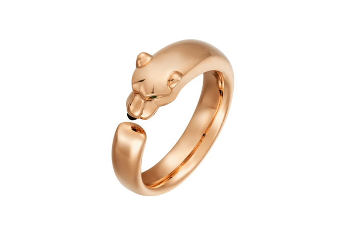 Prsten Panthère de Cartier z růžového zlata
Prsten Panthère de Cartier z růžového zlata
