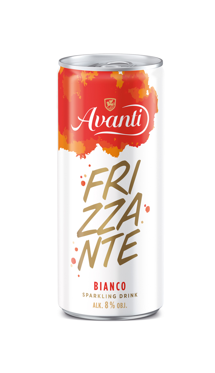 Avanti Frizzante ve stylové plechovce vás skvěle osvěží. Zakoupíte ve vybraných prodejnách za doporučenou maloobchodní cenu 29,90 Kč.
