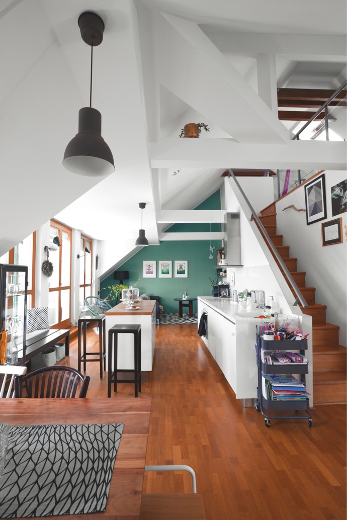Galerie: Útulný loft pro mladou rodinu Galerie: Útulný loft pro mladou rodinu