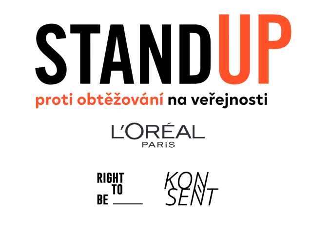 STAND UP projekt Loreal proti obtěžování 