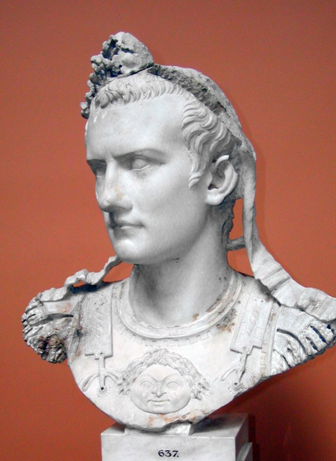 Caligulova busta v Ny Carlsberg Glyptotek
