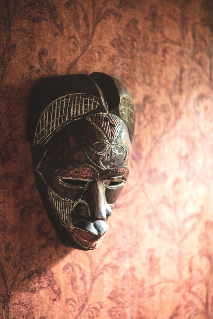 Africká maska
