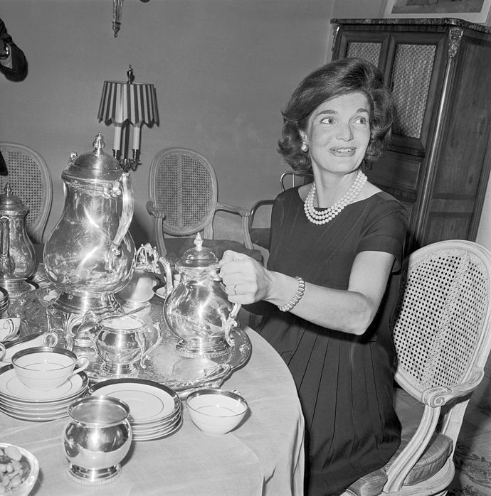 1960

Jackie Kennedy ve svém domě. 
