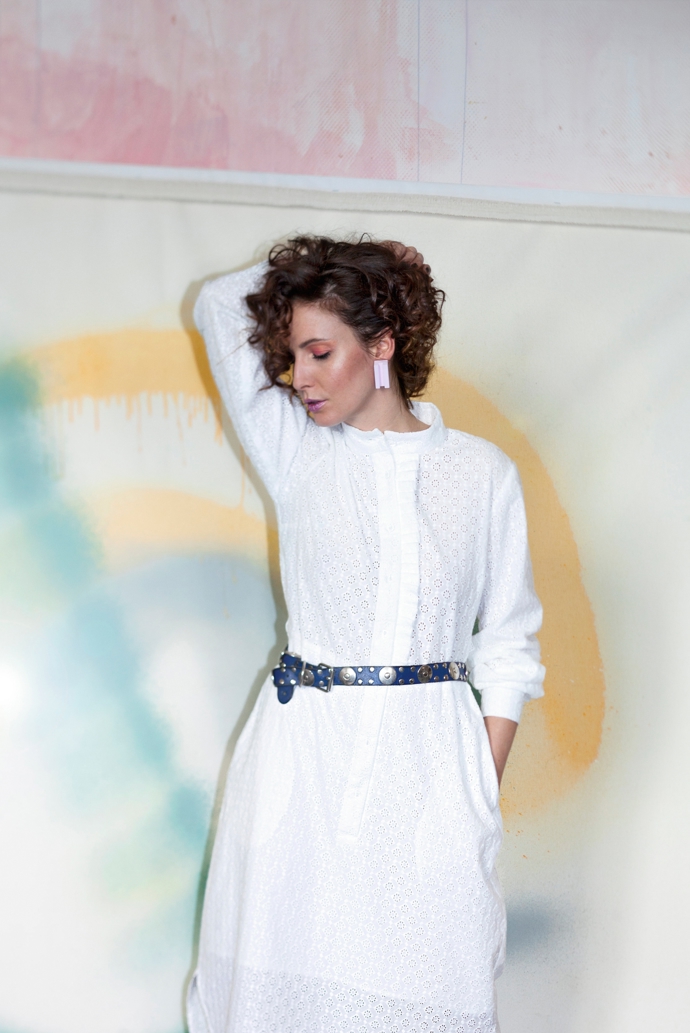 Veronika v šatech z kolekce Mi Fashion Label pro jaro/léto 2019
Veronika v šatech z kolekce Mi Fashion Label pro jaro/léto 2019