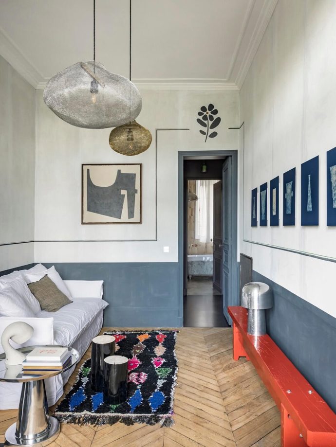 Galerie: Barevný eklektický byt od Merci Paris Galerie: Barevný eklektický byt od Merci Paris